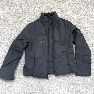 Black puffer jacket